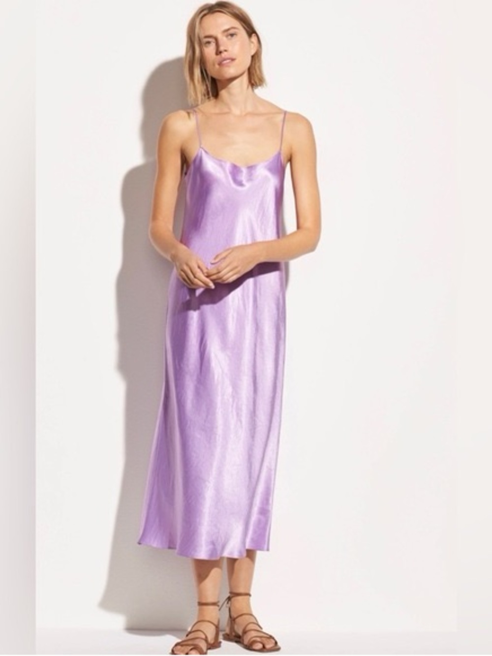 Vince Verbana Satin Slip Dress